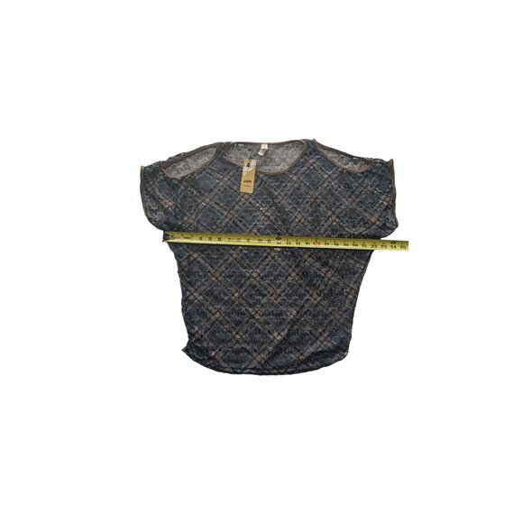 LARA FASHION WOMENS PULLOVER Black BLOUSE One Size - Picture 4 of 7